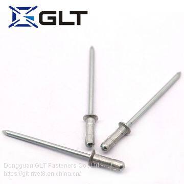 Galvanized Steel Countersunk Head Aluminum Steel Single Head Rivets 6 mm