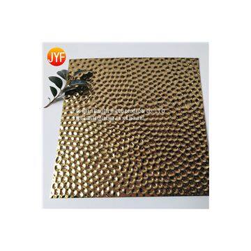 JYFM004 High Quality Color Embossing Stainless Steel Sheet photo-4