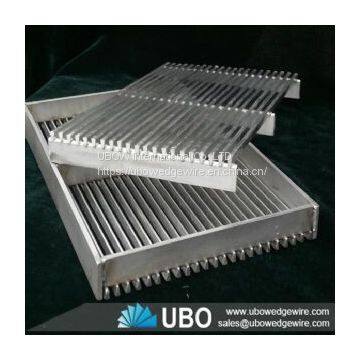 SS 304 Flat Wedge Wire Johnson Screen Panel photo-3