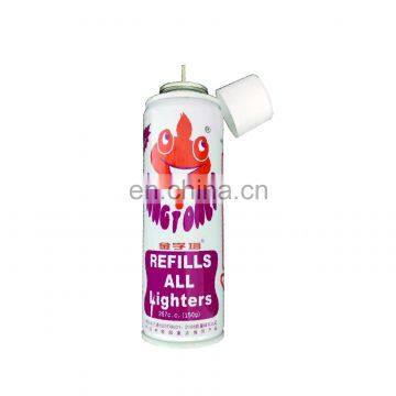 purified lighter gas refill and butane gas refill canister