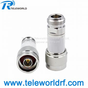 N type 2W Attenuator 3Ghz 6Ghz 8GHz 12Ghz 18GHz 50ohm 1-30dB