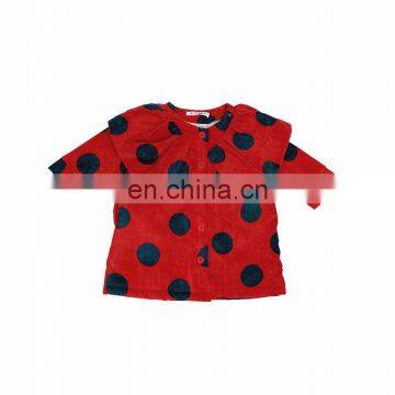 2020 Winter Children's Girls Dots Warm Coat photo-3