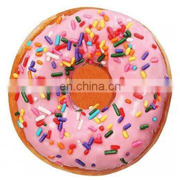 Hot Selling Funny 3D Printed Pink Donut Beach Towel Blanket 47Inch photo-3