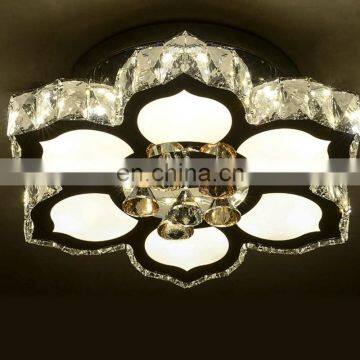 modern minimalist LED K9 Crystal ceiling Lights living room light Fixtures