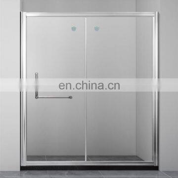 Clear Tempered Glass Shower Inclosure Glass Shower Screen Chinese Wholesaler