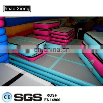 Home Tumble Track Gymnastics Equipment Tumbling Inflatable Gym Air Floor Track Airtrack Mat photo-3