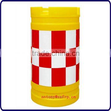 Factory Supply! FRP warning column/ traffic plastic warning bollard