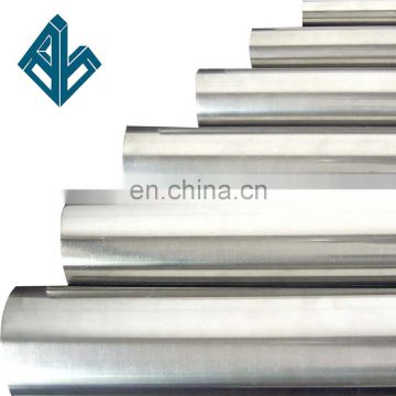 Polished 304 316 stainless steel tube welded pipe for food grade