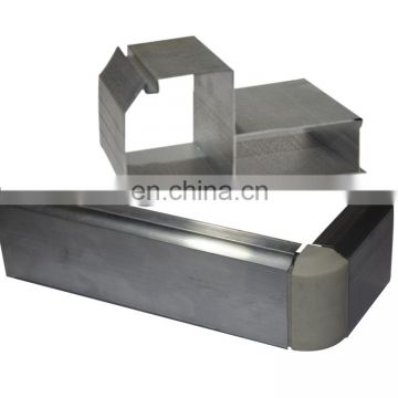 Black LED Aluminum Profile Extrusion  For Strips Frame Housing Grow Light  Corner Box Fence Bar