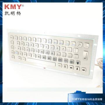 KMY299G Hot!!! IP65 Anti Vandal Metal Keyboard Integrated With Touchpad photo-5
