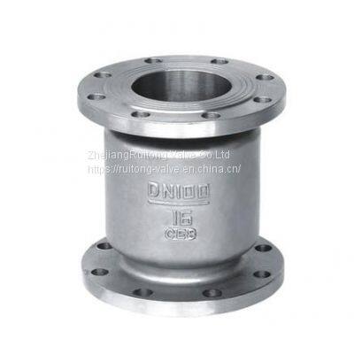 High Quality JIS Stainelss Steel No Impact Vertical Check Valve photo-5
