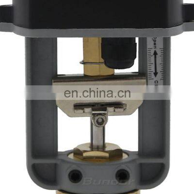 Bundor Brass Electric Control Valve Modulating For Central Air Conditioning Cool Heat Water photo-4