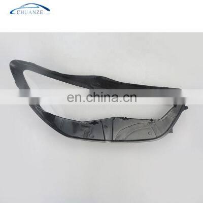 Auto Headlight Parts New Style Black Border Transparent Headlamp Lens Cover for A6C7 (2015-2018 YEAR)