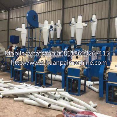 Agricultural Maize Corn Flour Mill Plant Corn Grits Making Machine Semolina Making Machine photo-2