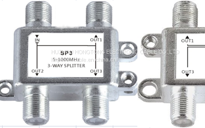 5-1000MHZ Indoor y 4 Way 6way 8way 12way Catv Splitter From China Manufacturer photo-2