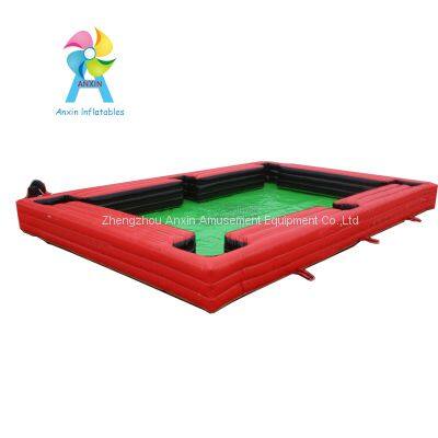 indoor giant inflatable billiard field,human billiards for adults and kids