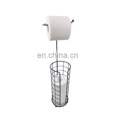 Bathroom Luxury Tissue Stand Shelf Fancy Free Standing Kitchen Chrome Paper Towel Roll Holders Toilet Paper Holder