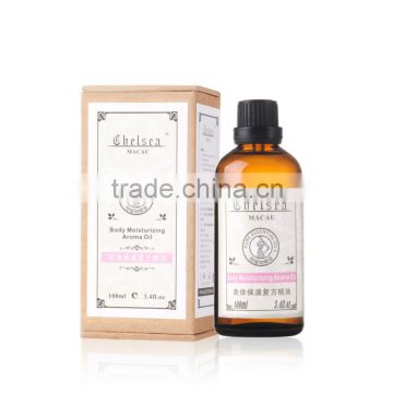 smooth skin body moisturizing aroma massage oil wholesale