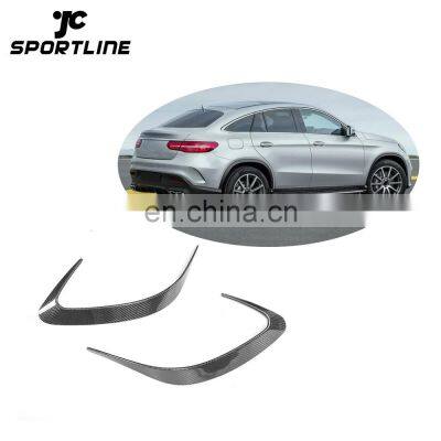 Carbon Rear Bumper GLE Scoop Vents for Mercede s BEN Z C292 Sport Coupe GLE43 GLE63 AMG 15-17