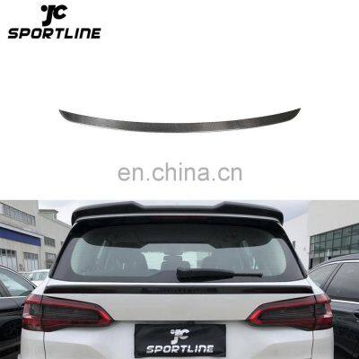 Carbon Fiber X5 Rear Middle Spoiler for BMW G05 X5 M Sport xDrive40i xDrive50i 2019