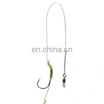 3pcs Carp Fishing Hooks Link Ready Made Rigs With Boilie Stoppers Carp Fishing End Tackle Rigs for Sale photo-4