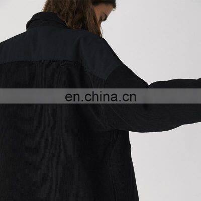 2021 New Wholesale Customized Logo Men Stand Collar Cotton Polyester Sport Jacket photo-4