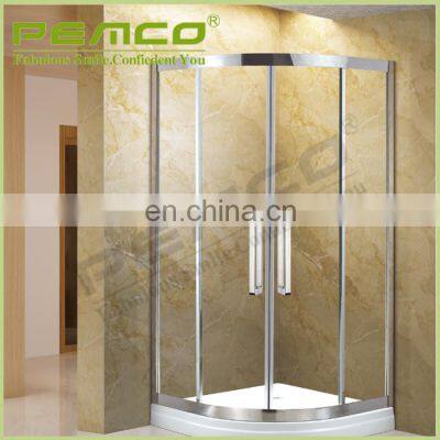 Modern Home Hotel Bathroom Stainless Steel Enclosed Shower Cubicles Frame photo-3