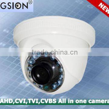 PAL/NTSC Varifocal lens 720P TVI-AHD-CVI-CVBS All in one Dome Camera