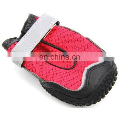 Customised Recommended Breathable Pet Outdoor Sports Net Shoes Big Dog Shoes