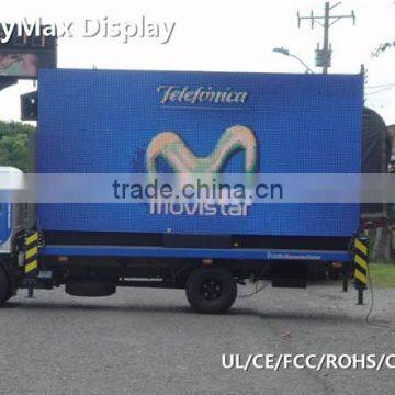 P10 Outdoor Full Color Truck Mobile Digital Led Movable Advertising Display