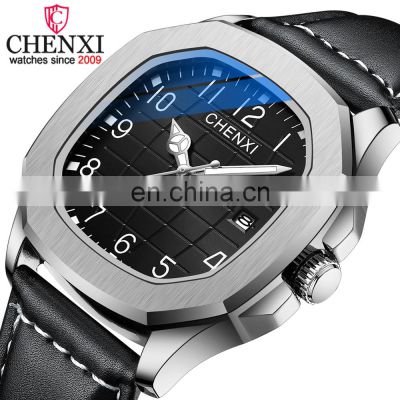 CHENXI 8213 New Mens Watches Luxury Waterproof Clock Date Sport Quartz Men Luminous Watch