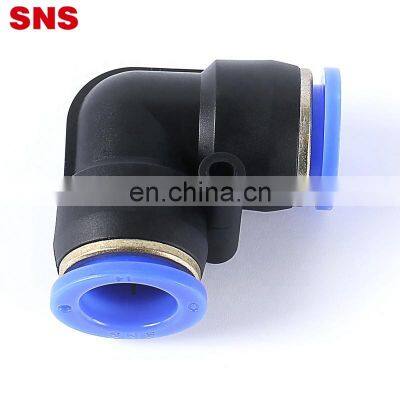 SNS SPV Union Elbow Plastic Push To Quick Connect Air Tube Hose Penumatic Fitting