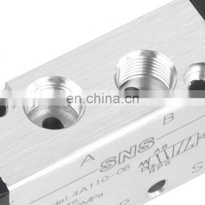 SNS 4A High Quantity Series Brass Fitting Waterproof Pneumatic Solenoid Valve photo-4