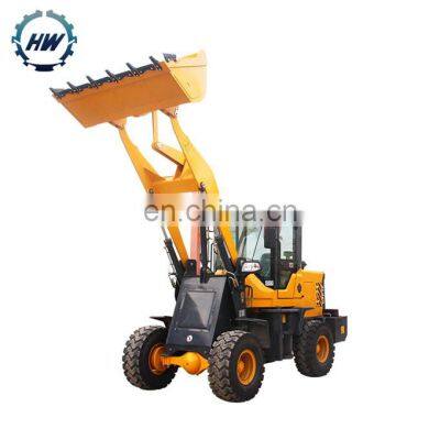 Hengwang ZL920 small mini 1.5ton wheel loader and excavator for sale