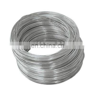 quality electro galvanized steel iron wire silver steel galvanized drop wire hangers steel wire rods