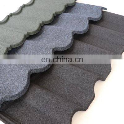 Building Roofing Materials Stone Coated Steel Shingle Roof Tiles