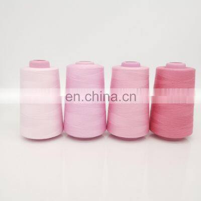 Factory Cheap Price 100% Polyester 40/2 3000yds  Sewing Thread for Sewing Machine and Hoodie