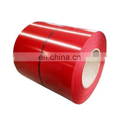 Customized size 0.45mm 0.5mm color coated steel coil roll ppgi coil for sale