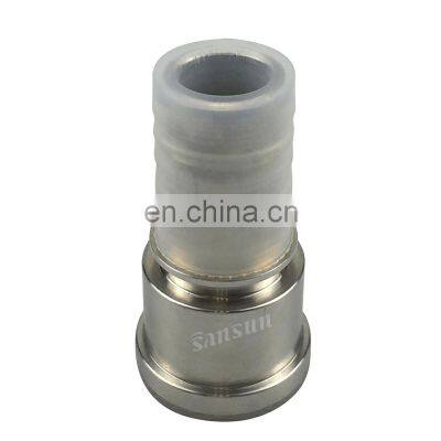 Sanitary Stainless Steel PFA Lined Tri-clamp Hose Fitting photo-3