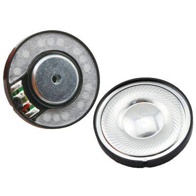 Factory price 40mm White porcelain membrane speaker driver units 32ohm