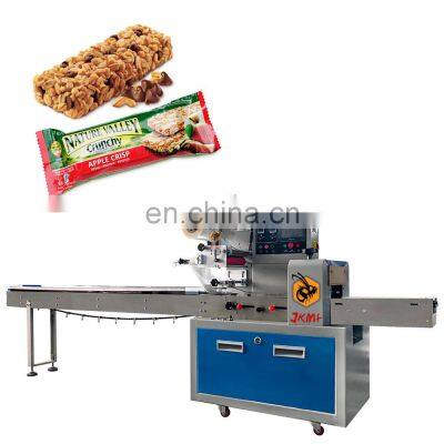 JKMF New Version Automatic Flow Candy / Chocolate / Energy / Granola / Protein Bars Packing Machine