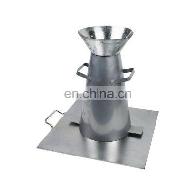 Stainless steel concrete slump cone sets slump cone test apparatus