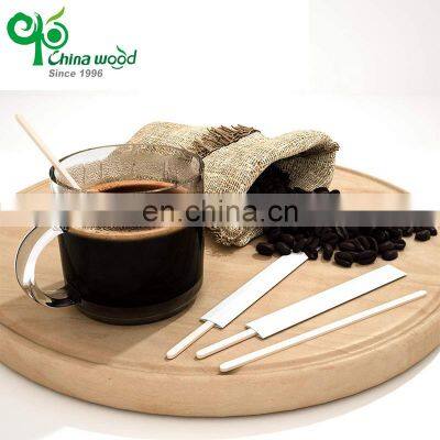 Yada Custom Logo Biodegradable Airline Food Grade Wooden Coffee Stick Stirrer Tea Stirrer Stir Sticks With Box photo-5