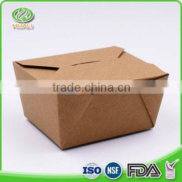 Taking away paper disposable food pails for deli for sale