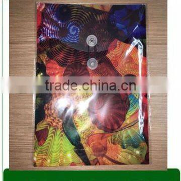 Folder shape and document bag type plastic envelope bag