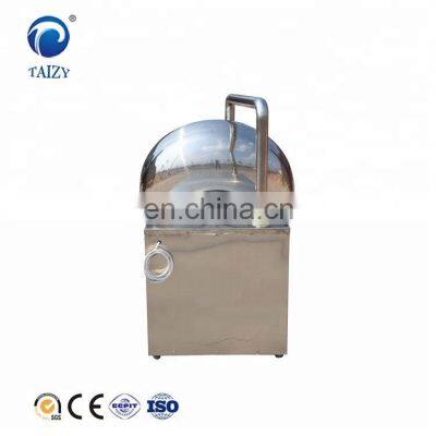 Small Chocolate Peanut Coating Machine Potato Chips Seasoning Drum Nut Flavoring Machine