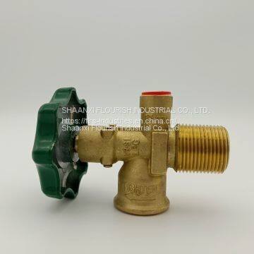 Forging Casting LPG Self Closing Brass Angle Valve