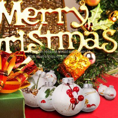Wholesale Custom Design Handmade Decorative Christmas Tree Ornament Hanging Glass Ball 6cm photo-4