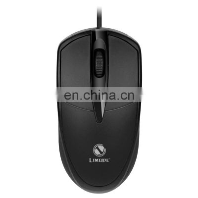 Hot sale high quality 301 black wired computer mouse for office