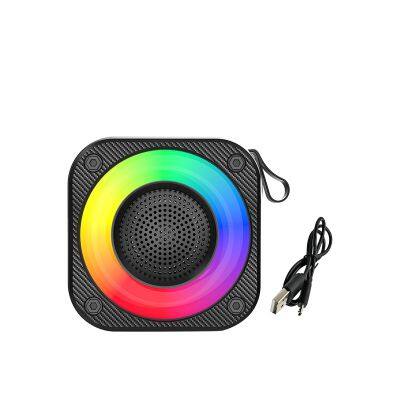 SING-E ZQS1205 Outdoor Portable Handle RGB Led Light Music Bass Small Mini BT Wireless Speaker